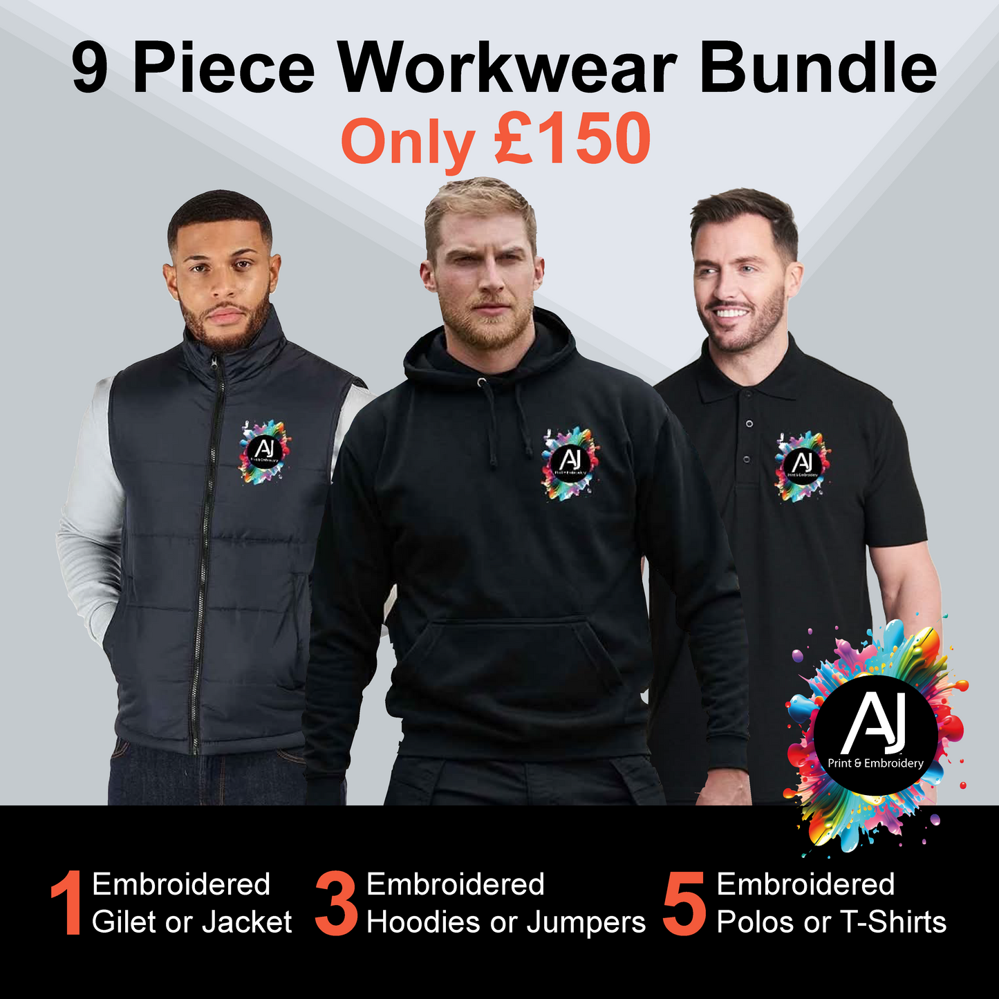 9 Piece Workwear Bundle
