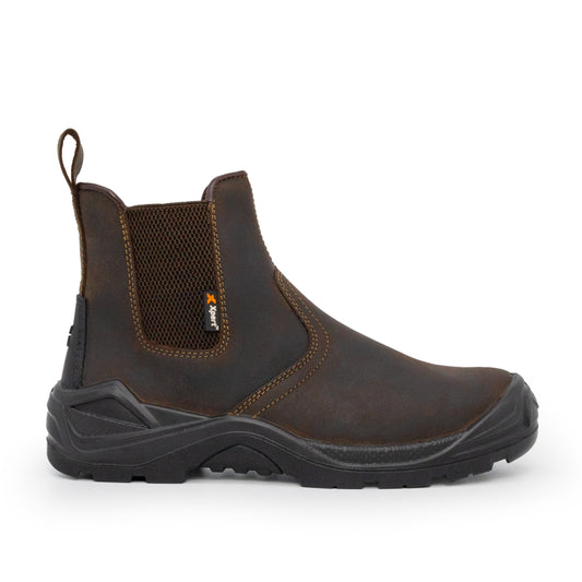 Xpert Defiant S3 Safety Dealer Boots Brown